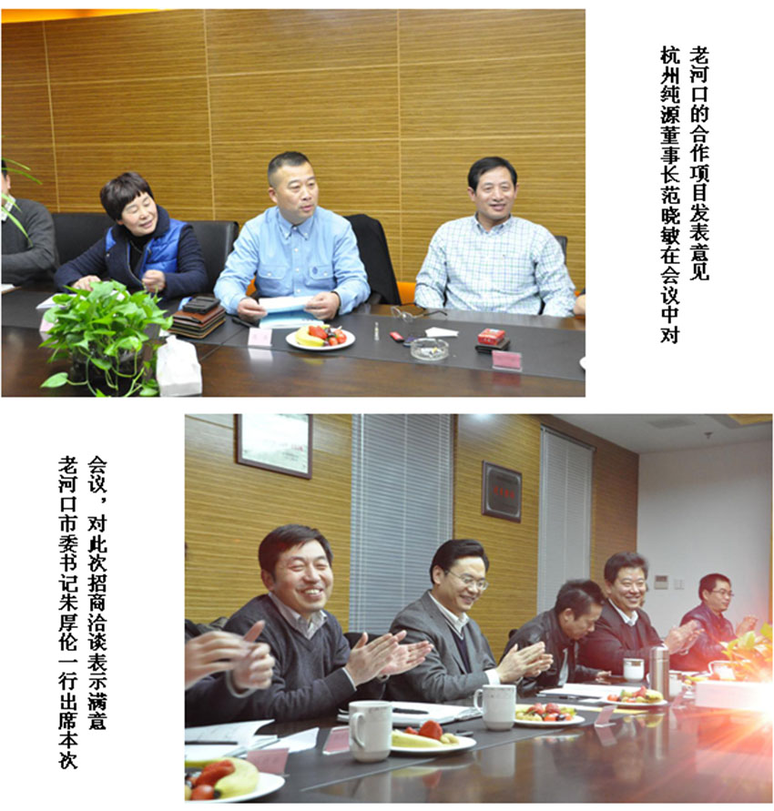 《2014年“纯源”襄阳市城镇一体化项目的跟进座谈会》